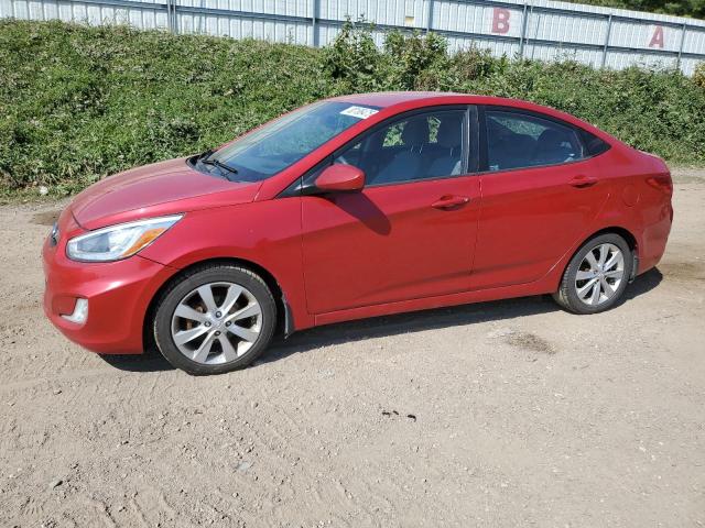 HYUNDAI ACCENT GLS 2014 with VIN KMHCU4AE9EU742136 - Photo from auction