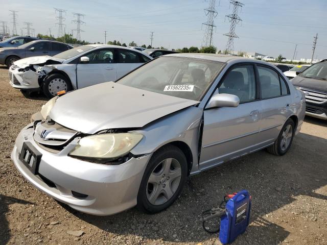HONDA CIVIC EX 2004 with VIN 2HGES26724H527380 - Photo from auction