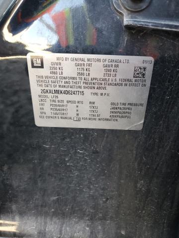 Photo 14 from auction – 2013 GMC TERRAIN SL with VIN 2GKALMEK4D6247715