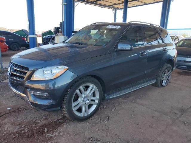 MERCEDES-BENZ ML 350 BLU 2014 with VIN 4JGDA2EB5EA412335 - Photo from auction