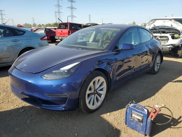 TESLA MODEL 3 2023 with VIN 5YJ3E1EA0PF596602 - Photo from auction