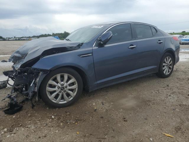 KIA OPTIMA LX 2015 with VIN KNAGM4A7XF5614083 - Photo from auction