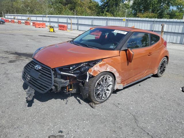 HYUNDAI VELOSTER T 2014 with VIN KMHTC6AE3EU192978 - Photo from auction