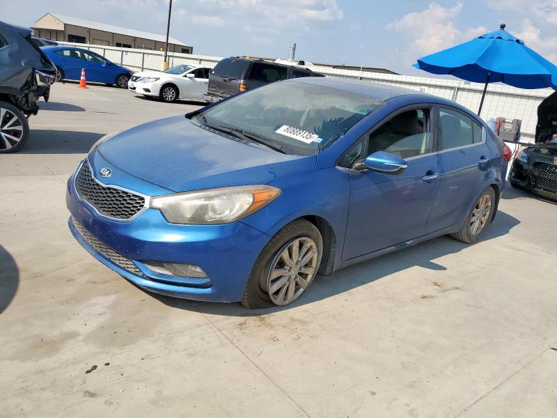 KIA FORTE EX 2015 with VIN KNAFX4A87F5271521 - Photo from auction