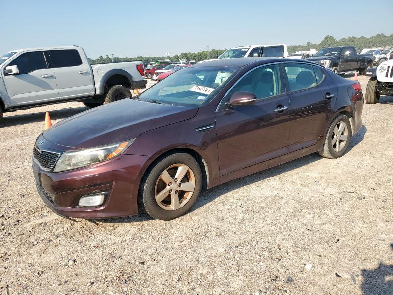 KIA OPTIMA LX 2015 with VIN 5XXGM4A77FG477425 - Photo from auction
