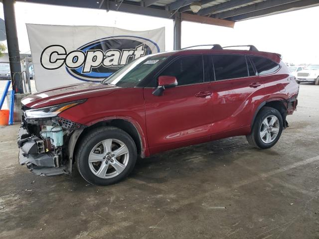 TOYOTA HIGHLANDER 2022 with VIN 5TDBZRBH9NS573280 - Photo from auction