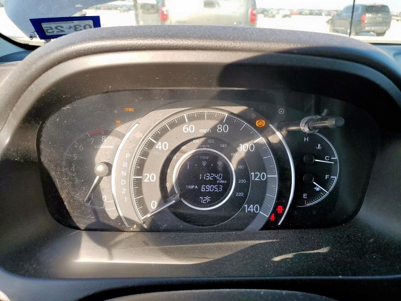 Photo 9 from auction – 2012 HONDA CR-V EX with VIN 3CZRM3H50CG704738
