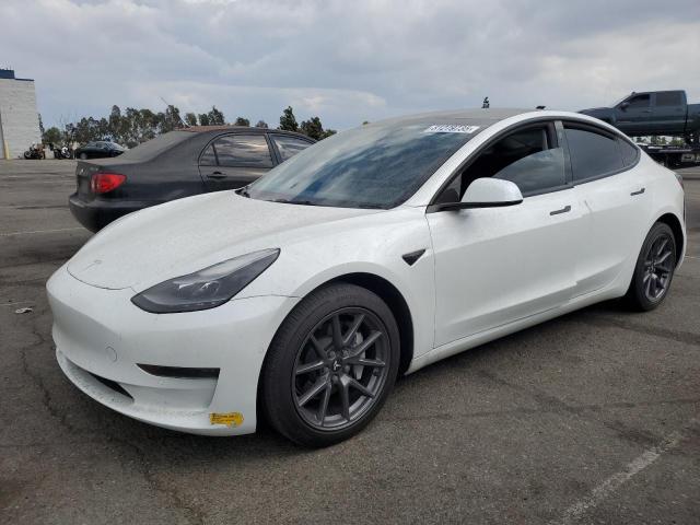 TESLA MODEL 3 2022 with VIN 5YJ3E1EA5NF239218 - Photo from auction