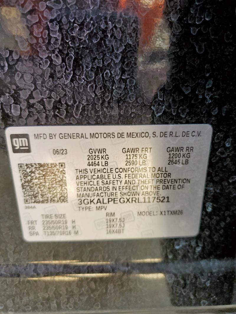 Photo 14 from auction – 2024 GMC TERRAIN SL with VIN 3GKALPEGXRL117521
