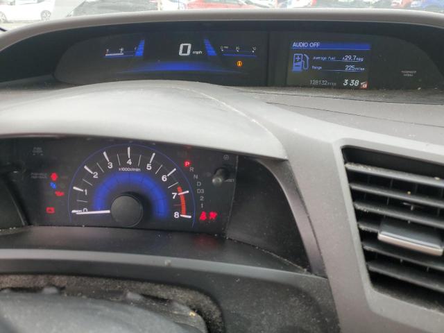 Photo 9 from auction – 2012 HONDA CIVIC LX with VIN 19XFB2F51CE069830