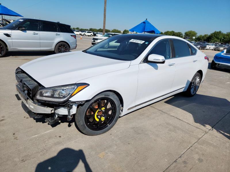GENESIS G80 2017 with VIN KMHGN4JE5HU206688 - Photo from auction