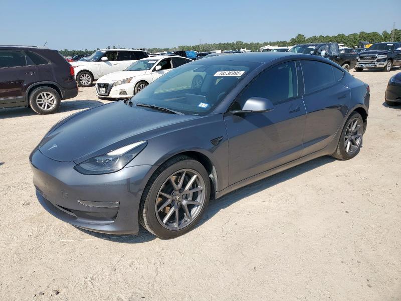 TESLA MODEL 3 2022 with VIN 5YJ3E1EB4NF112470 - Photo from auction