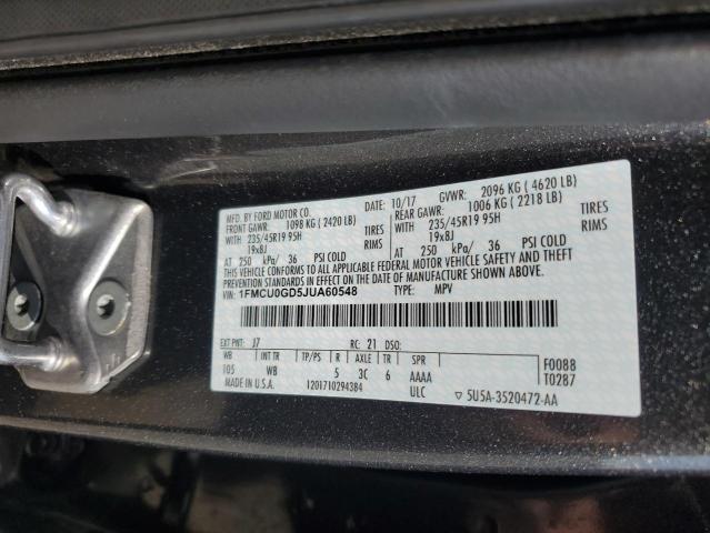 Photo 14 from auction – 2018 FORD ESCAPE SE with VIN 1FMCU0GD5JUA60548