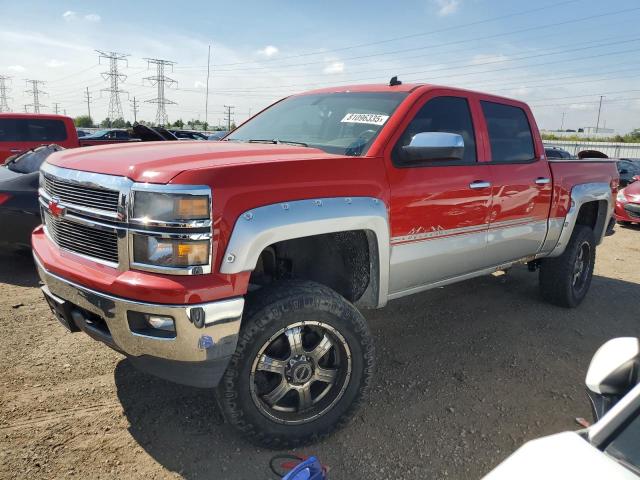 CHEVROLET SILVERADO 2014 with VIN 3GCUKREC2EG110764 - Photo from auction