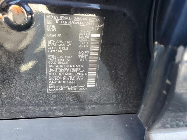 Photo 14 from auction – 2016 NISSAN ROGUE S with VIN KNMAT2MT4GP636191