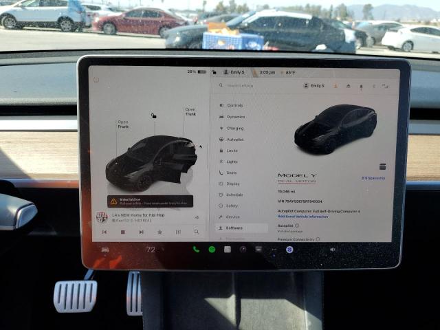 Photo 9 from auction – 2023 TESLA MODEL Y with VIN 7SAYGDEF8PF941004