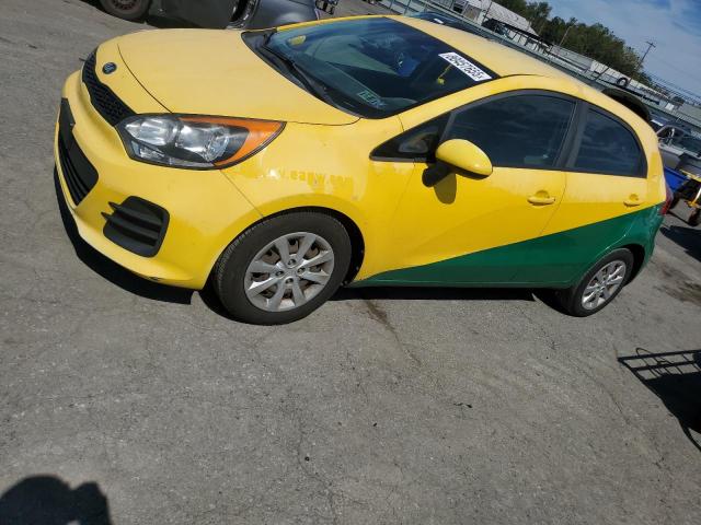 KIA RIO LX 2017 with VIN KNADM5A36H6007858 - Photo from auction