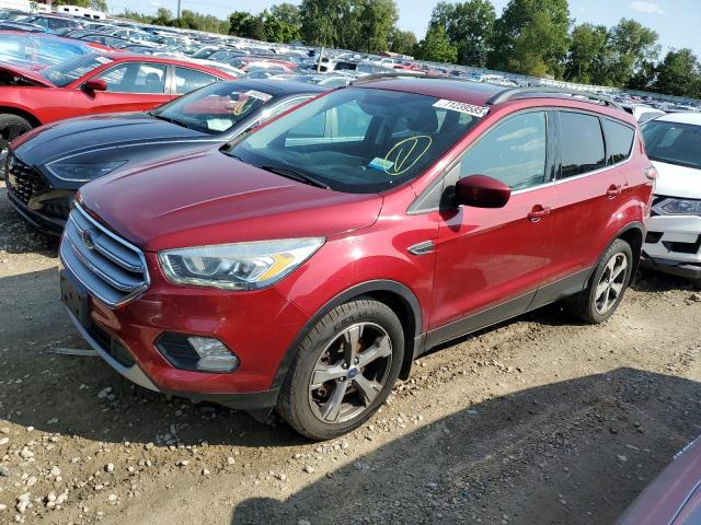 FORD ESCAPE SE 2017 with VIN 1FMCU9G9XHUA77792 - Photo from auction