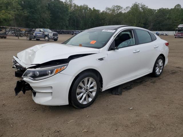 KIA OPTIMA EX 2016 with VIN 5XXGU4L36GG033755 - Photo from auction