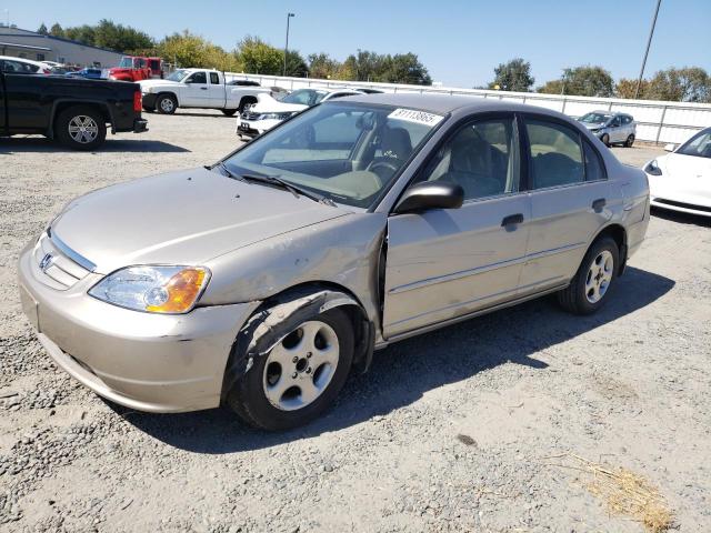 HONDA CIVIC LX 2001 with VIN 2HGES16571H568124 - Photo from auction