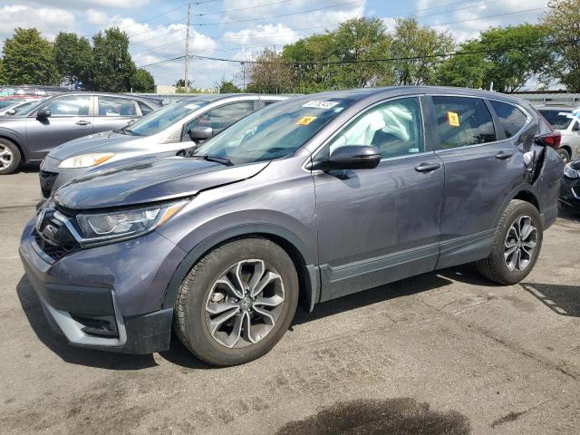 HONDA CR-V EX 2022 with VIN 7FARW2H58NE031673 - Photo from auction