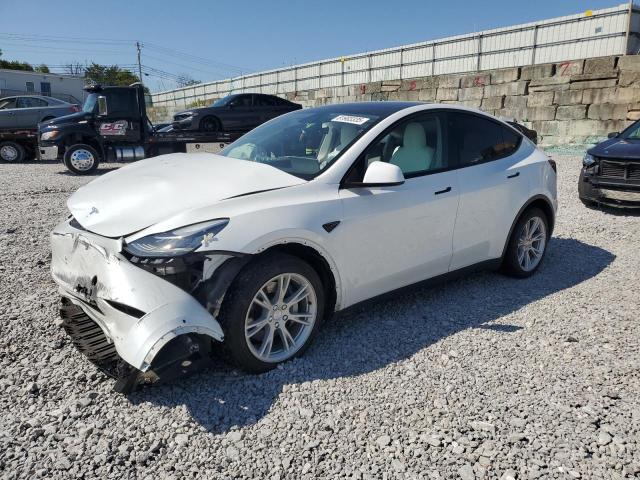 TESLA MODEL Y 2021 with VIN 5YJYGDEE4MF294570 - Photo from auction