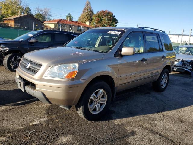 Photo 1 from auction – 2004 HONDA PILOT EXL with VIN 2HKYF186X4H531506