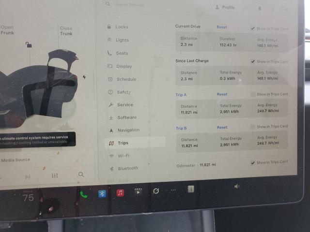 Photo 9 from auction – 2025 TESLA MODEL 3 with VIN 5YJ3E1EB5SF886741