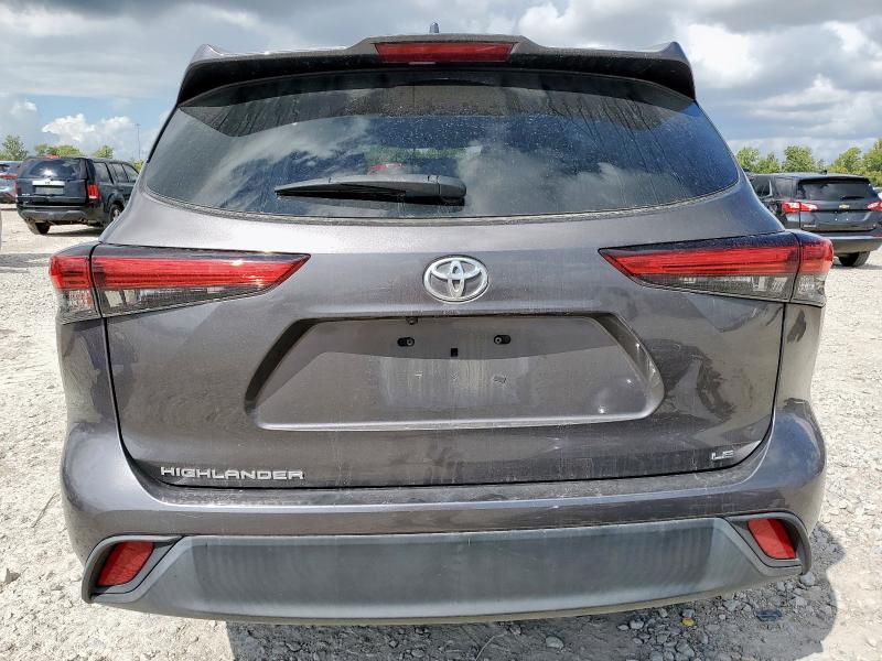 Photo 6 from auction – 2021 TOYOTA HIGHLANDER with VIN 5TDZZRAH9MS535787