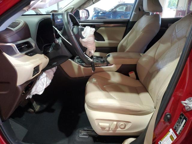 Photo 7 from auction – 2020 TOYOTA HIGHLANDER PLATINUM with VIN 5TDFZRBH8LS029044