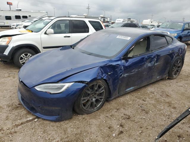 TESLA MODEL S 2021 with VIN 5YJSA1E52MF428367 - Photo from auction