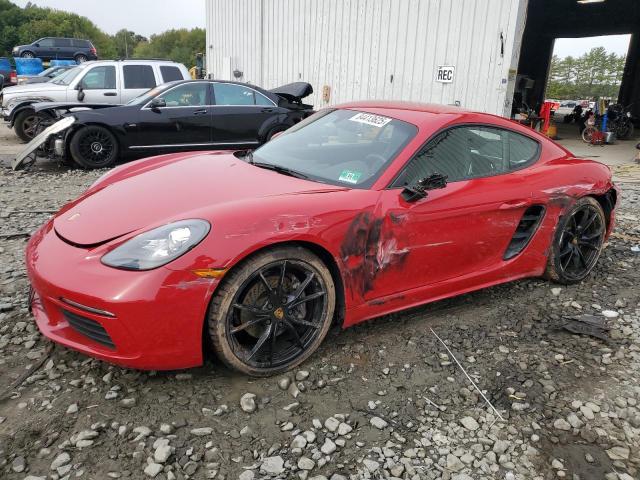 PORSCHE CAYMAN 2018 with VIN WP0AA2A84JK261025 - Photo from auction