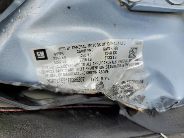 Photo 14 from auction – 2015 GMC TERRAIN SL with VIN 2GKFLTE31F6285267