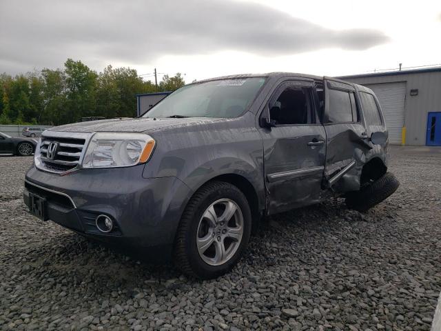 HONDA PILOT EXL 2013 with VIN 5FNYF4H57DB071325 - Photo from auction