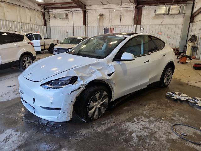 TESLA MODEL Y 2022 with VIN 7SAYGDEE1NA014864 - Photo from auction