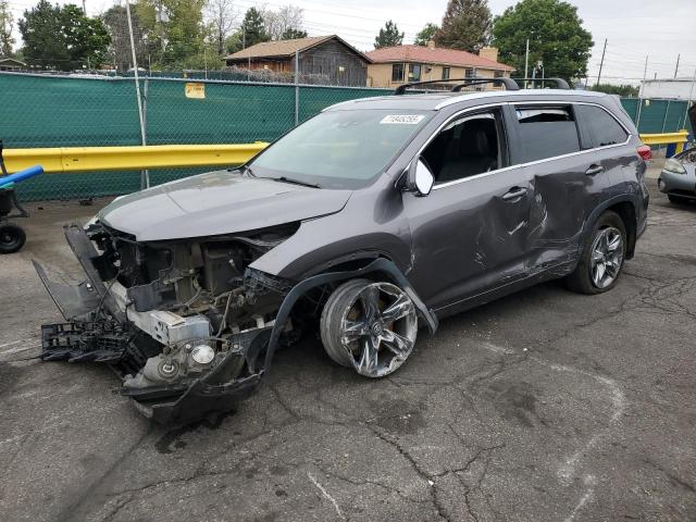 TOYOTA HIGHLANDER 2018 with VIN 5TDDZRFH9JS805292 - Photo from auction