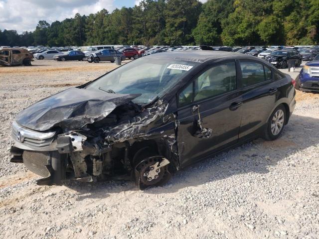 HONDA CIVIC LX 2012 with VIN 19XFB2F57CE086521 - Photo from auction