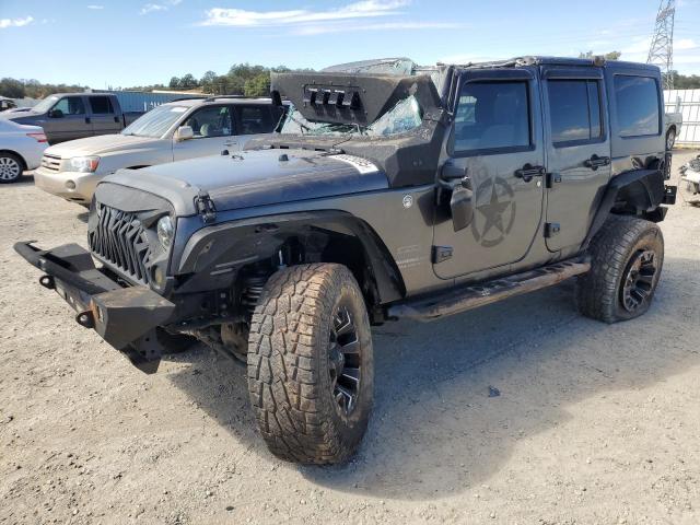 JEEP WRANGLER U 2016 with VIN 1C4BJWDG7GL311238 - Photo from auction