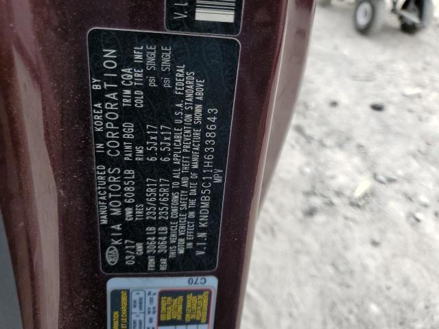 Photo 14 from auction – 2017 KIA SEDONA LX with VIN KNDMB5C11H6338643