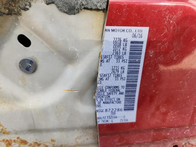 Photo 14 from auction – 2016 NISSAN ROGUE with VIN 5N1AT2MN5GC872286