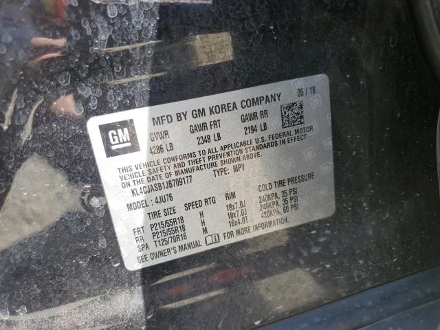 Photo 14 from auction – 2018 BUICK ENCORE PRE with VIN KL4CJASB1JB709177