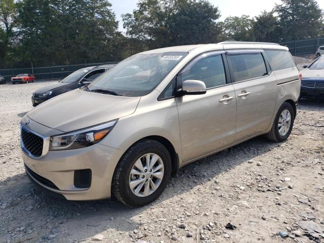 KIA SEDONA LX 2015 with VIN KNDMB5C11F6045192 - Photo from auction