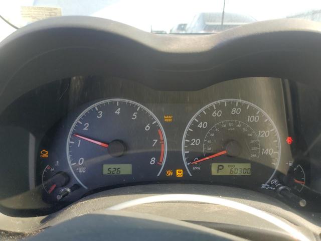 Photo 9 from auction – 2009 TOYOTA COROLLA with VIN 2T1BU40E49C110391
