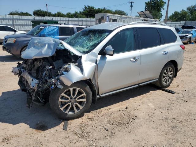 NISSAN PATHFINDER S 2015 with VIN 5N1AR2MN4FC646477 - Photo from auction