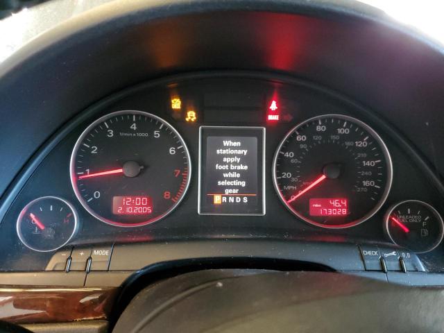 Photo 9 from auction – 2006 AUDI A4 3.2 QUA with VIN WAUDG78E26A016190