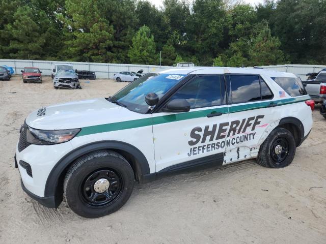 FORD EXPLORER P 2022 with VIN 1FM5K8AB0NGB00818 - Photo from auction