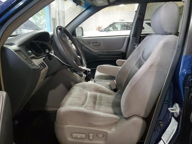 Photo 7 from auction – 2002 TOYOTA HIGHLANDER with VIN JTEGF21A920058218