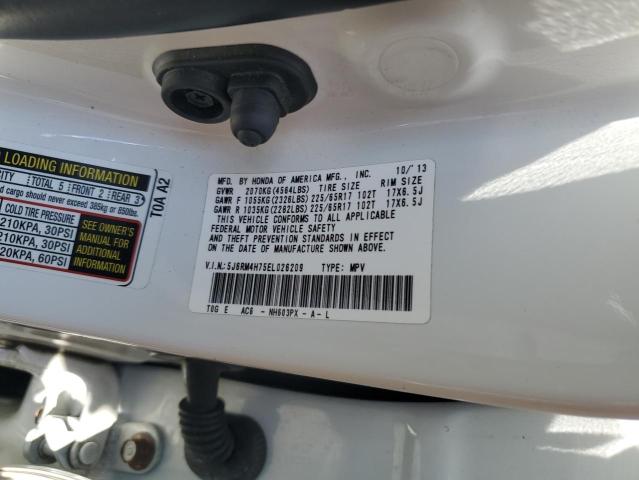Photo 14 from auction – 2014 HONDA CR-V EXL with VIN 5J6RM4H75EL026209