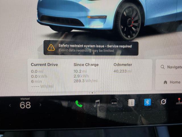 Photo 9 from auction – 2023 TESLA MODEL Y with VIN 7SAYGDEF2PF830495
