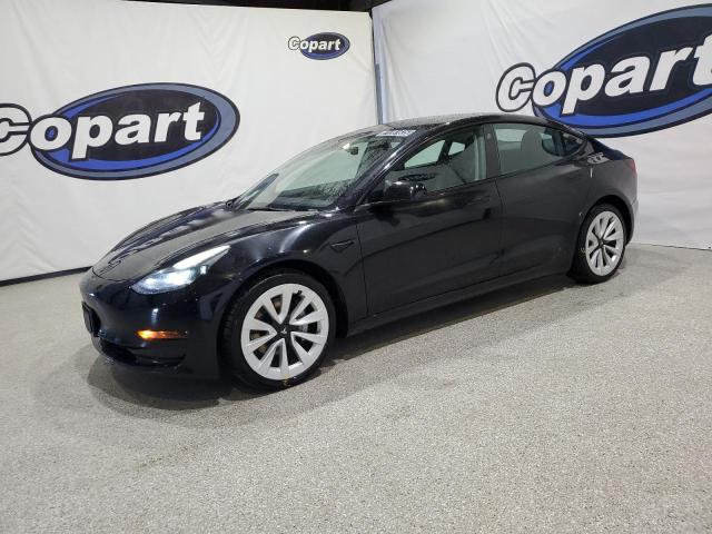 TESLA MODEL 3 2022 with VIN 5YJ3E1EA7NF289697 - Photo from auction